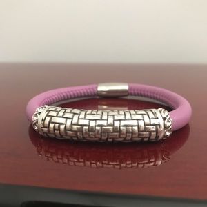 Brighton Jewelry - Brighton Leather Bracelet - Mauve Brighton Jewelry - Brighton Leather Bracelet - Mauve